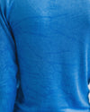 BASERANGE OMO LONG SLEEVE TEE French BAS-TTOL-VE-AU25-ZINN BLUE